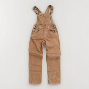 Free People We The Free Ziggy Denim Jean Overalls Size XS Camel/Tan $98